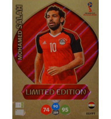 WORLD CUP 2018 RUSSIA Limited Edition Mohamed Salah (Egypt)